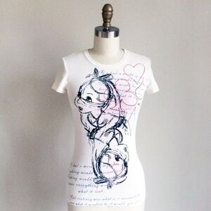 Vintage Alice in Wonderland T-shirt